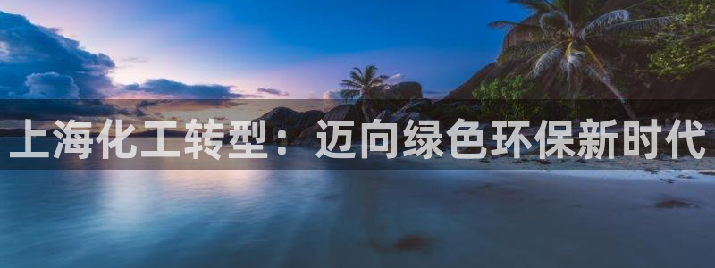 亿万笞人：上海化工转型：迈向绿色环保新时代